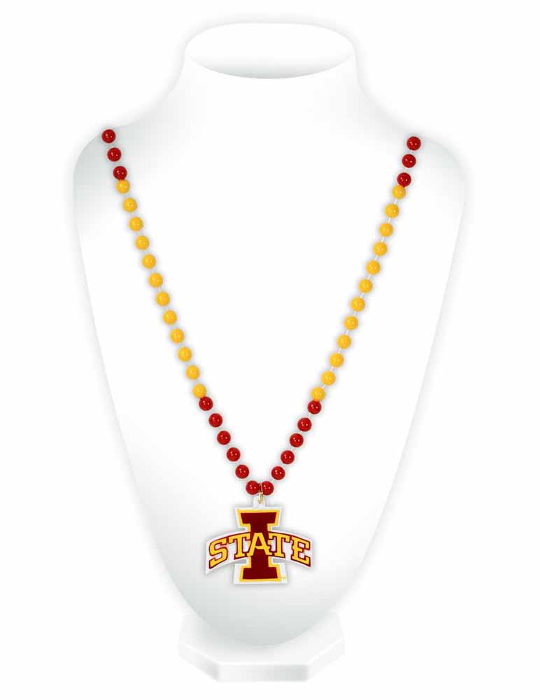 Rico Industries NCAA Fan Shop Team Logo Mardi Gras Style Beads